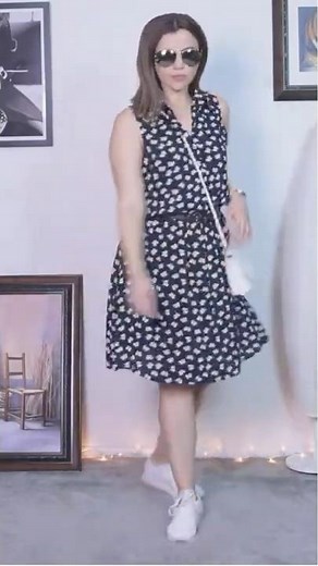 Como Combinar Vestido Corto Con Tenis #SHORTS #moda2023