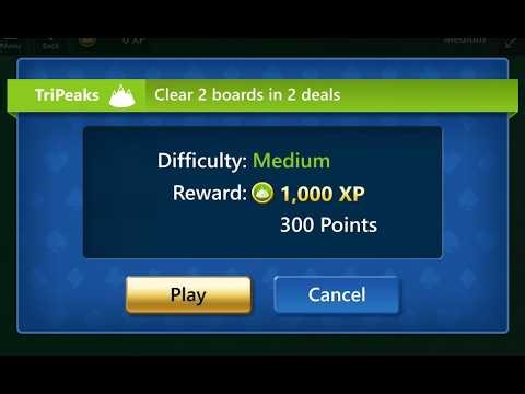 TriPeaks - April 28, 2026 - Microsoft Daily Challenge - Solitaire