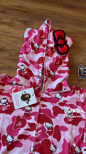 BAPE x Hello Kitty Full Zip Hoodie Release