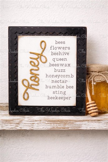 Honey sign insert for Interchangeable frame