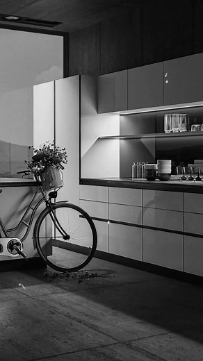 12 reactions | Kitchen you can't help but stare at #stainlesssteelmodularkitchen #stainlesssteelkitchen #Modularkitchen #KitchenDesign #kuche7 | Küche7 | Facebook