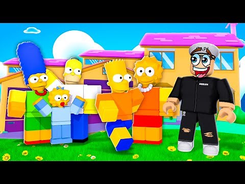 FINDING THE SIMPSONS IN ROBLOX