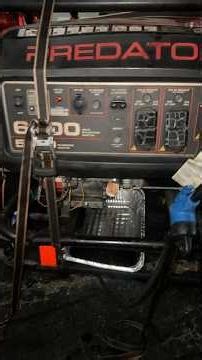 Can I restore this big predator 6500? Giving NO power‼️😳 #explorepage #fyp #diy #trending #vanlife