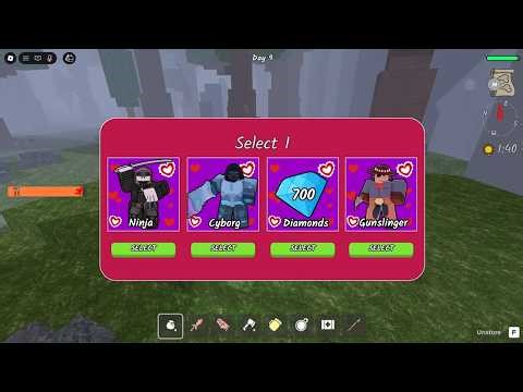 Speed Run with RealRosa + Giving flowers to Deer in 99 Nights in The Forest