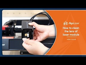 How to clean the lens of laser module