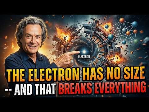 "Feynman: The Electron Has No Size — And That Breaks Everything”