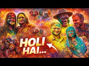 HOLI HAI… 😍 Village Holi Celebration 2026 | Desi Holi with Colors & Fun