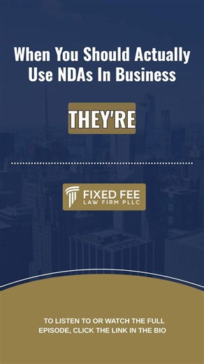 When You Should Actually Use NDAs In Business