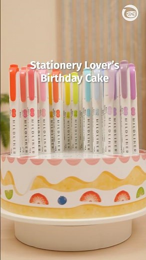 Stationery Lover’s Dream Cake 🎂🥳