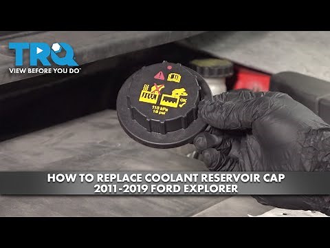 How to Replace Coolant Reservoir Cap 2011-2019 Ford Explorer