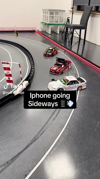 Iphone 17 going sideways at The Dojo #rc #drift #iphone