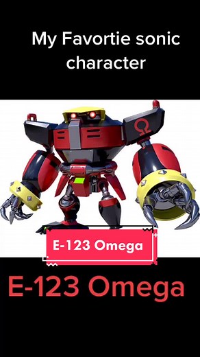 E-123 Omega picture and fanart #sonicthehedgehog #fanart @rougethebatofc