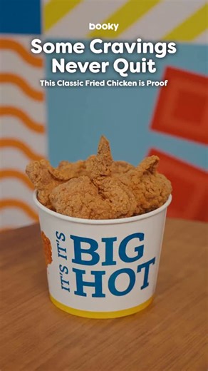 Here comes that crispy and juicy bite you’ve been craving! 👀 Uncle John's classic fried chicken is just the kind of comfort food that's hard to resist.🍗 And if you want to take the flavors up a notch, their Spicy and Lime & Herb chicken give off both hot and fresh vibes. We’ll just be over here enjoying ours with lots of gravy and rice! 🤤 How about you? Head to the nearest Uncle John’s now! Download Booky now and discover sulit eats near you!🧡 | Booky