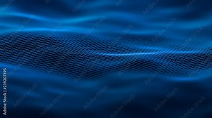 Abstract 3d rendering of seamless looped animation. Modern background design, 4k video