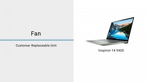 How to replace the fan for Inspiron 5420