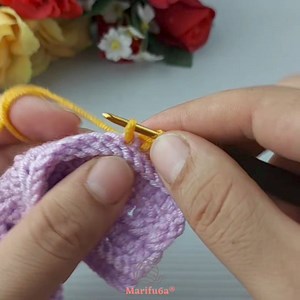 73K views · 619 reactions | Oh my god**!! Very easy crochet bandana model explanation #crochet #knitting | Crochet&Knitting by marifu6a | Facebook
