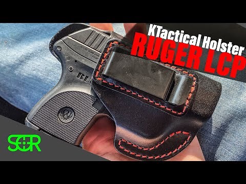 Carry the Ruger LCP with the KTactical Leather CC Holster