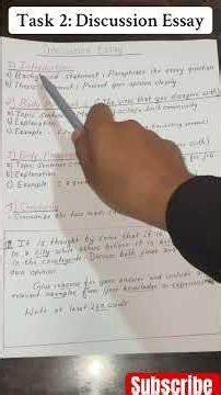 Writing Task 2: Discussion Essay.#ielts #ieltswritingtask2 #ieltspreparation