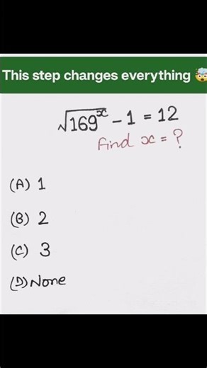 Japanese Olympiad Square Root Puzzle | Solution Explained | Silent Solve #shorts #maths #algebra
