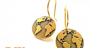 How to Make All in One Shank Button Earrings