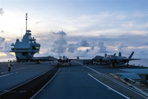 Defiant HMS Prince of Wales ignores China warning by sailing through contested waters