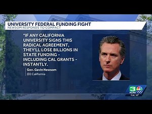 Gov. Newsom threatens to withhold billions from California colleges that sign Trump's 'compact'