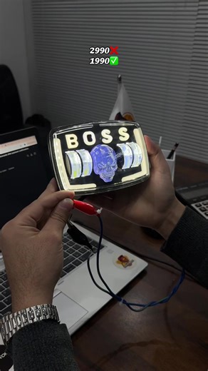 RGB Boss Skull Panel for Motorcycles