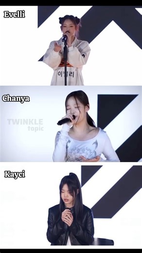YG NEXT MONSTER 3/4 members #evelli#chanya#kayci#shorts#twinkletopic