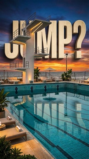A Luxury Diving Pool