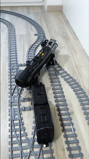 How to drift with Union Pacific 4014 Big Boy from Letbricks | Steam Model Train | Trixbrix tracks