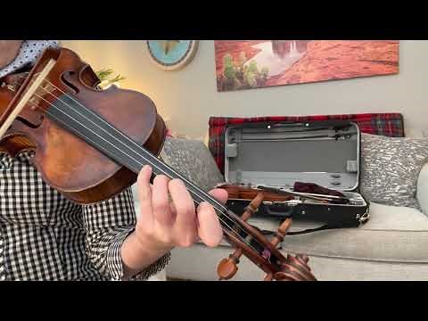 F Natural Minor Scale VIOLIN Tutorial