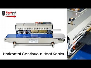 Horizontal Continuous Heat Sealer