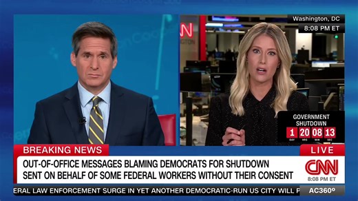 🚨 BREAKING: Left-wing federal bureaucrats are angry after the Trump administration set up an automated “out of office” reply on government emails and is blaming Democrats for the shutdown. “Thank you for contacting me… Democratic senators are blocking passage of HR 5371, which has led to a lapse in appropriations.” A spokesperson added: “The email reminds those who reach out to DOE employees that we cannot respond because Senate Democrats are refusing to fund the government. Where’s the lie?” |