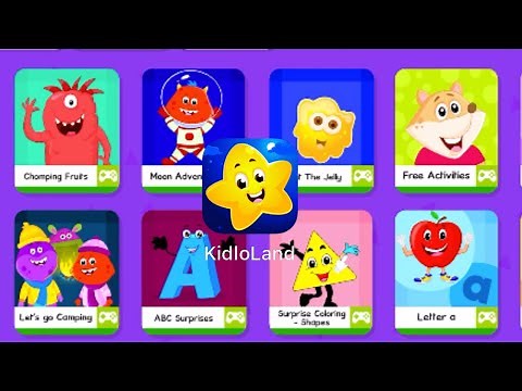 Kidloland Games”Education Games”Gameplay| New kids games to learn