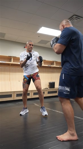 Almost time! Who you rocking with in our #UFC320 main event?! 🏆 Ankalaev vs Pereira 2 | LIVE on PPV | UFC