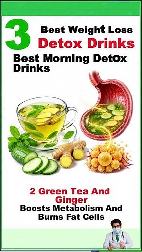 Flush Fat Instantly: 3 Best Morning Detox Drinks | Best Weight Loss Detox Drinks