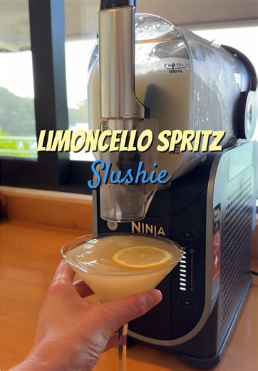 Limoncello Spritz Slushie Recipe for Summer Refreshment