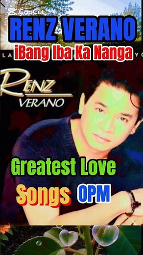 Ren Verano | Best Hits Of Renz Verano - Tagalog Love song | Best OPM Classic Hits Medley #shortmusic