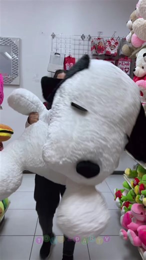 Snoopys de 100 centímetros para San Valentín