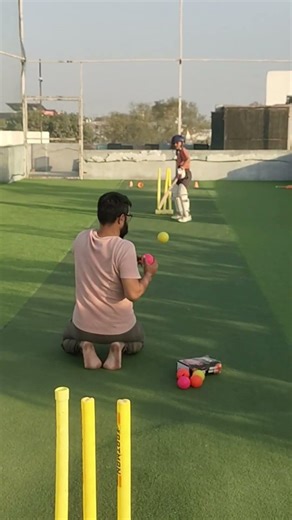 Next Gen Cricket Star? 8-Year-Old’s Incredible Net Practice #cricket #lifeisbutadream #cricketshorts