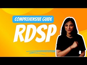 RDSP | A Comprehensive Guide to Registered Disability Savings Plans | 2023 #canada