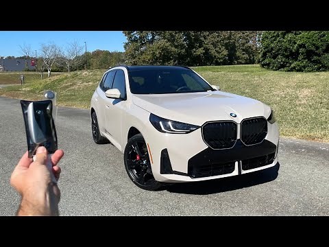 2025 BMW X3 xDrive30: Start Up, Exhaust, Test Drive, Walkaround, POV and Review
