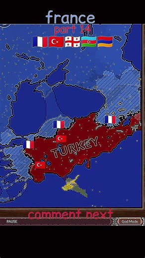 Türkiye, Azerbaijan, Georgia, and Armenia vs. France in the clash era game