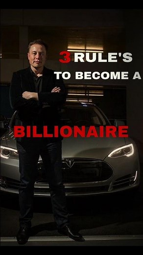 3 Rules to Become a Billionaire | Build a Powerful Success Mindset