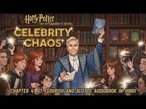 Harry Potter & The Chamber of Secrets Chapter 4: At Flourish and Blotts | Audiobook in Hind