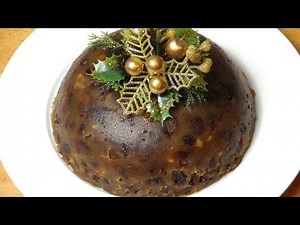 Microwave Christmas Pudding - RECIPE