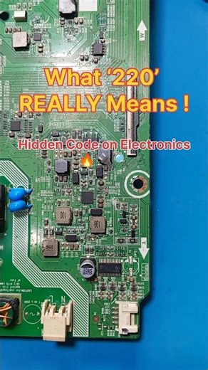 What Does ‘220’ Really Mean on a Circuit Board? 🤔 You’ll Be Surprised!