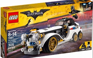 乐高蝙蝠侠大电影系列：70911企鹅人北极战车