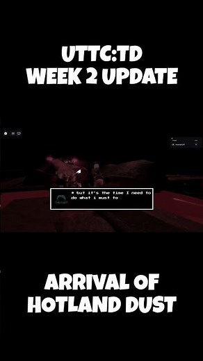 Hotland Dust in new UTTC:TD week 2 update #undertale #roblox #sans #uttc:td #dust #hotland #genocide