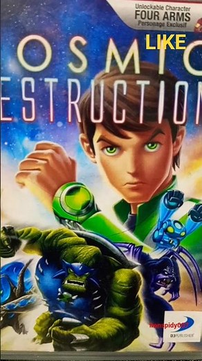 Ben 10 Ultimate Alien Cosmic Destruction PS3 Blu Ray Game Disc Unboxing #ben10 #ps3 #playstation